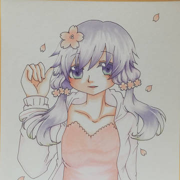 【色紙】結月ゆかり