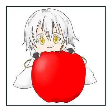 鶴丸と林檎