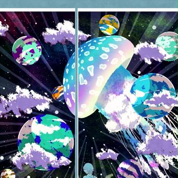 閃く一夜