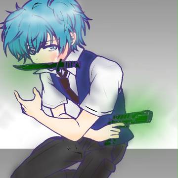 渚くん 塗らせていただきました
