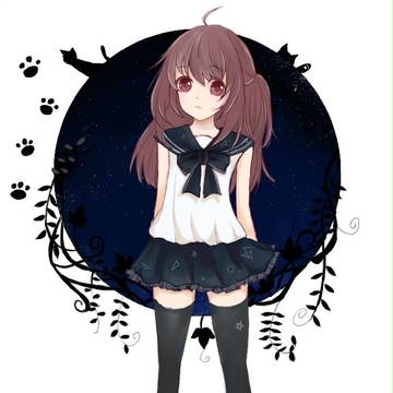 黑猫夜