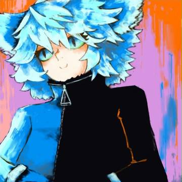 ジャージ着てる