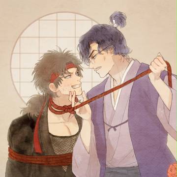学園長と犬