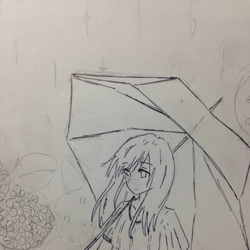 梅雨っぽいイラスト