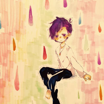 虹色の涙