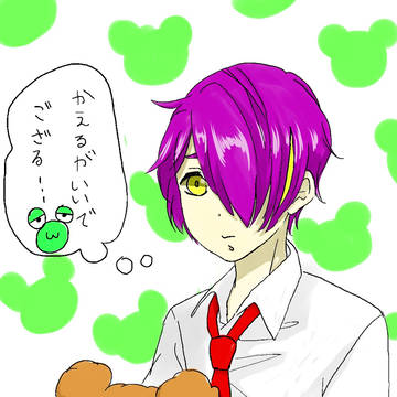 しのぶ　テディベアをもらう