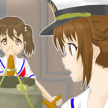 「両舷全速、第四戦速！！」　「よ、よ～そろ～」