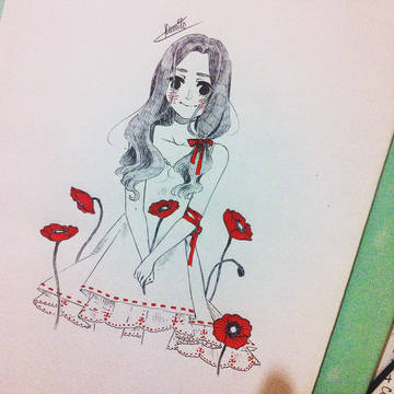 Red poppy