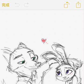 記事本里的zootopia~