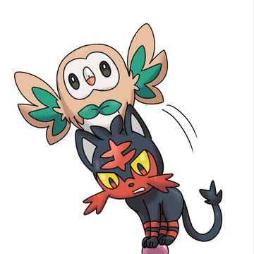 Alola starters!