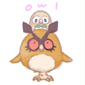 ふくろうポケモン！