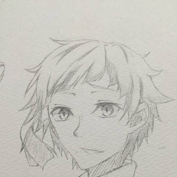 中島 敦 描いてみた。