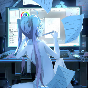 「 画自己的本子？」「四夏_YonNazsu」