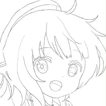マヤ（未完成）模写
