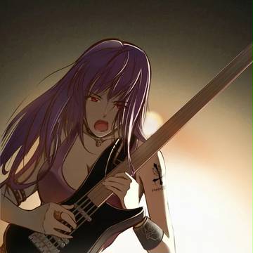 Blackmetal girl
