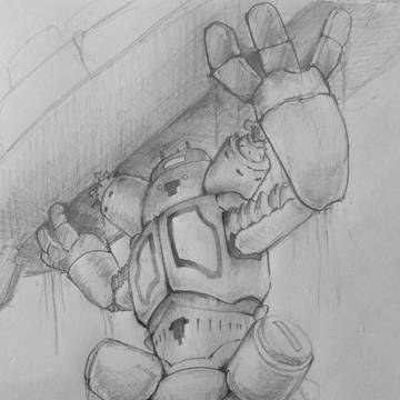 【1h落書き】宇宙ロボット キングジョー