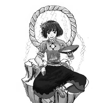 マウス書き　八坂神奈子