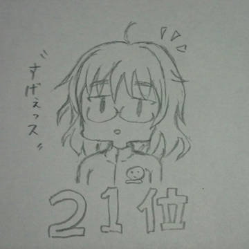 荒木先生21位おめでとう