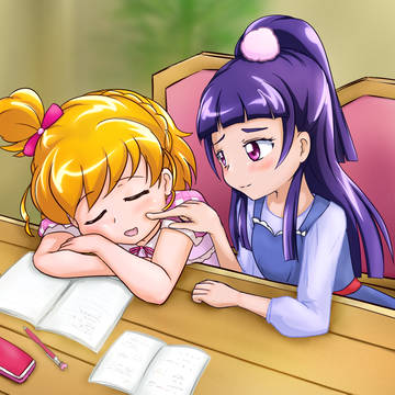 二人でお勉強