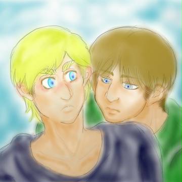 若ミケ　若エル　若ケニー　らくがき