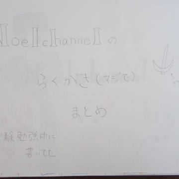 Ｎｏｅｌｃｈａｎｎｅｌのラクガキまとめ