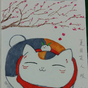猫咪老师手绘。