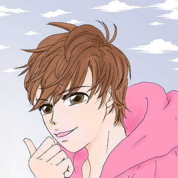 自分絵でトッティを描いてみた♪