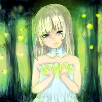 蛍の森