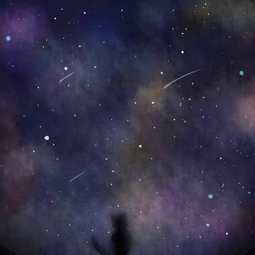 夜空練習