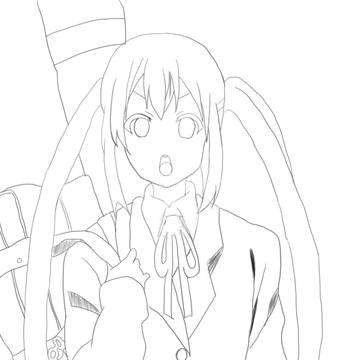 あずにゃん　模写