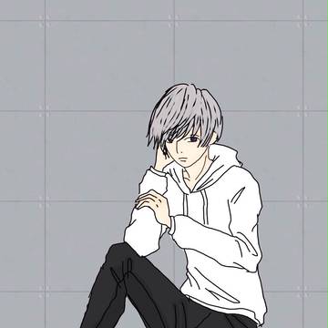白髪少年