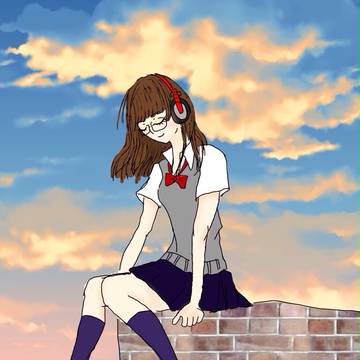 音楽好きな女の子