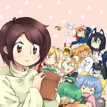 ふたば学園祭10チラシ用イラスト