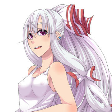 タンクトップ妹紅。
