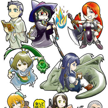 ファンタジーキャラ作成中