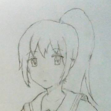 ポニテ少女
