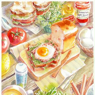 元気な朝ごはん