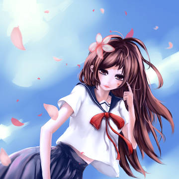 樱花 JK 女