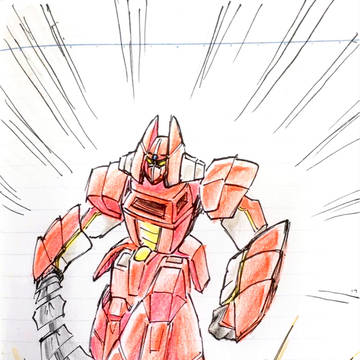 剣を抜く勇戦ガリアン