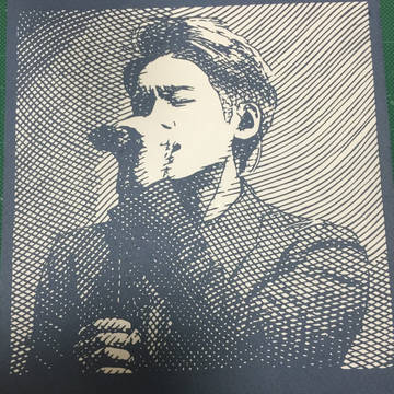 【切り絵】SHINee ジョンヒョン