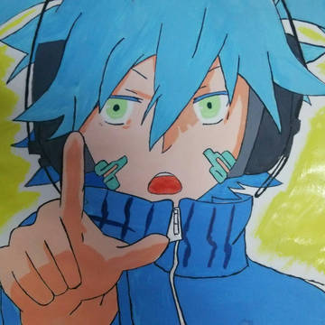 描いて塗ってみた