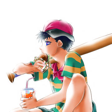 好きなものの絵を描いてみる　その１（MOTHER１）