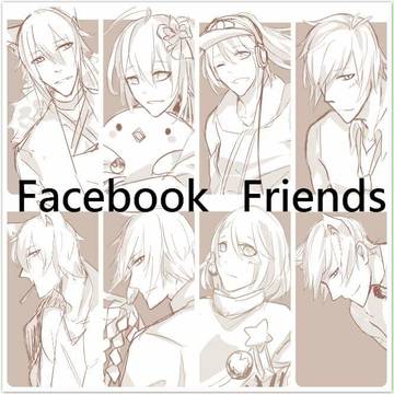 Log-facebook friends