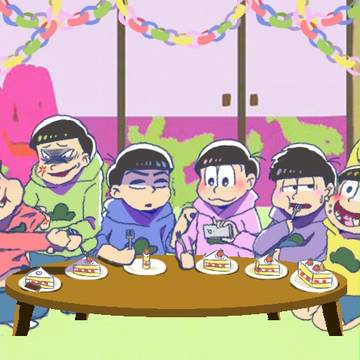 ニート達!誕生日ケーキよ~!!