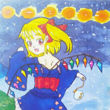 夏祭りの帰り