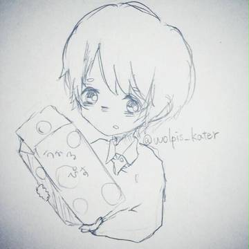 うぉるくん落書き
