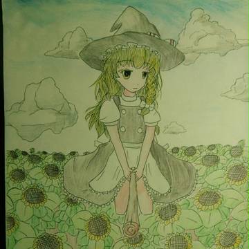 花の上を飛びます