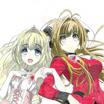 甘城ブリリアントパーク　千斗いすず　ラティファ　描いてみた