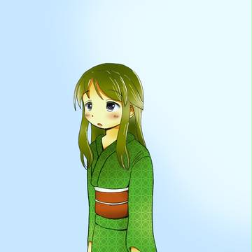 着物少女