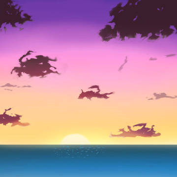 夕焼け空